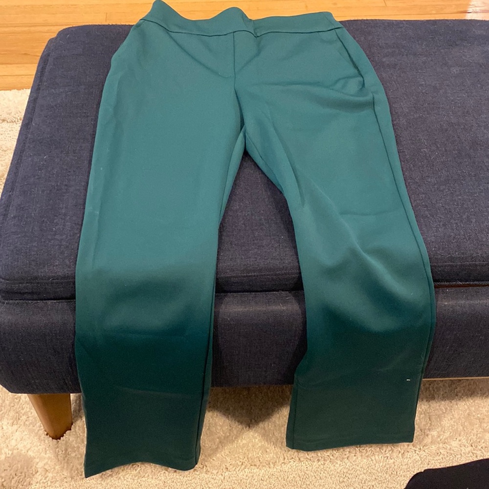 Express super soft double knit boot high rise pants - new